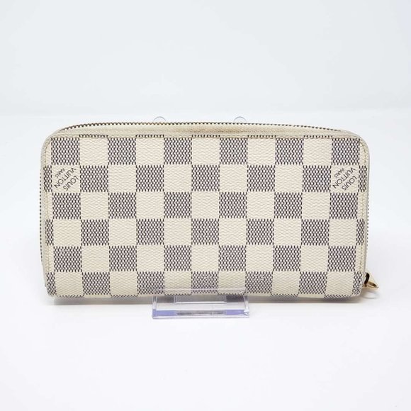 Auth Louis Vuitton Damier Azur Zippy Zippy Wallet - Picture 2 of 13